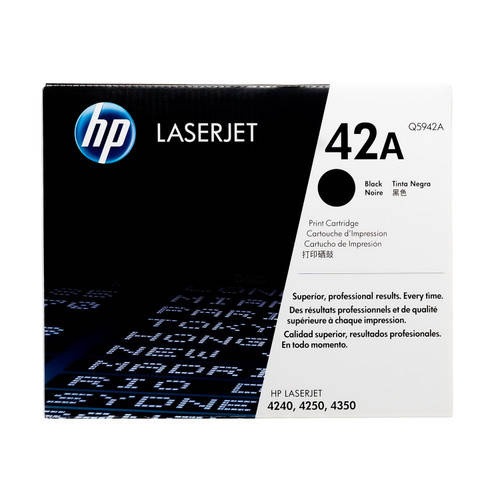 Q5942A | HP 42A | Original HP Toner Cartridge  Black