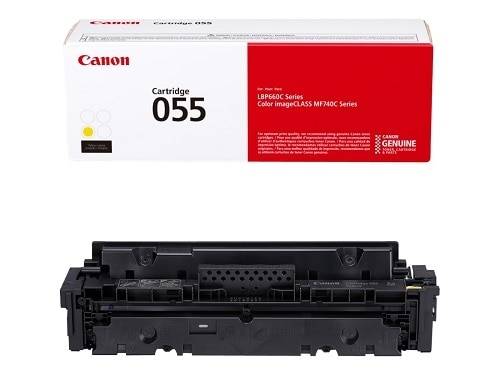 Canon 055 LBP65x Toner Cartridge (Yellow)(2100 pages)