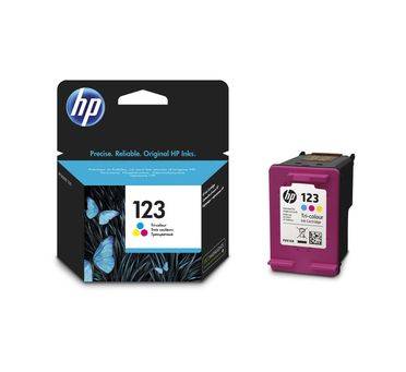 HP 123 Tri-Color ink cartridge 1 pc(s) Original Standard Yield
