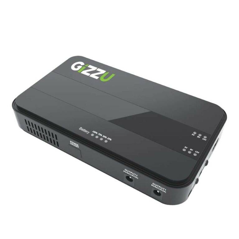 Gizzu GUDP36W 8800mAh 36W Mini Dual UPS