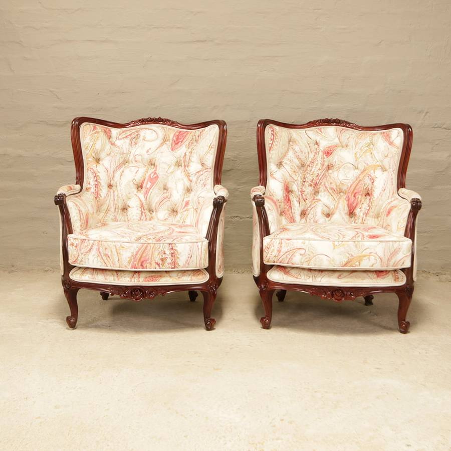 French Bergere Chairs