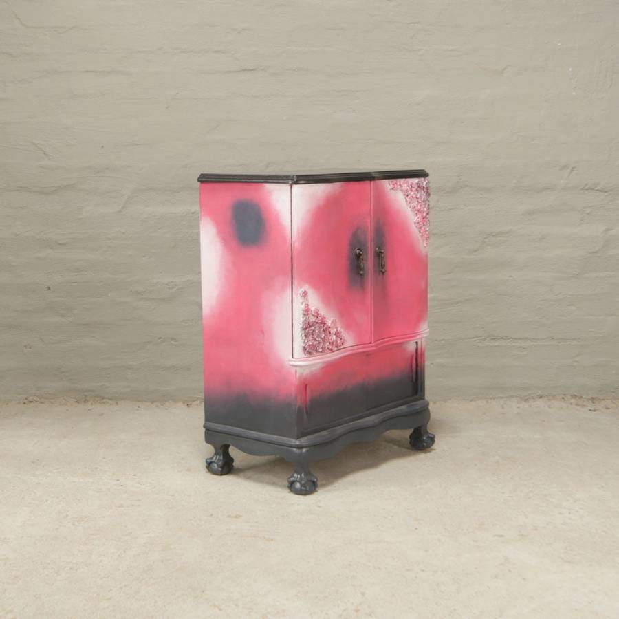 Display Imbuia Cabinet