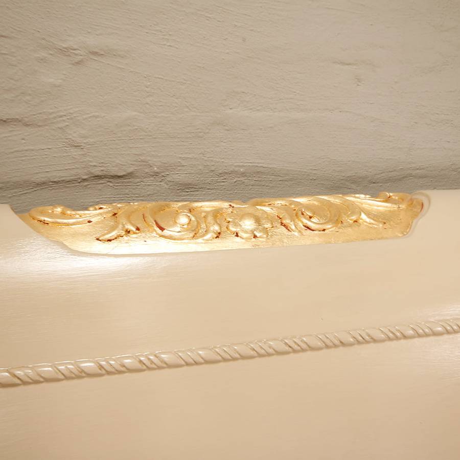 French Sleigh Bed