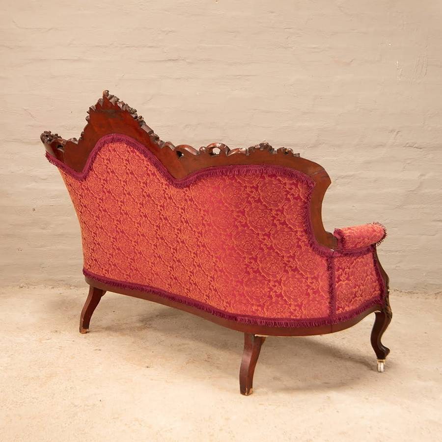 Antique Victorian 3 Seater Sofa