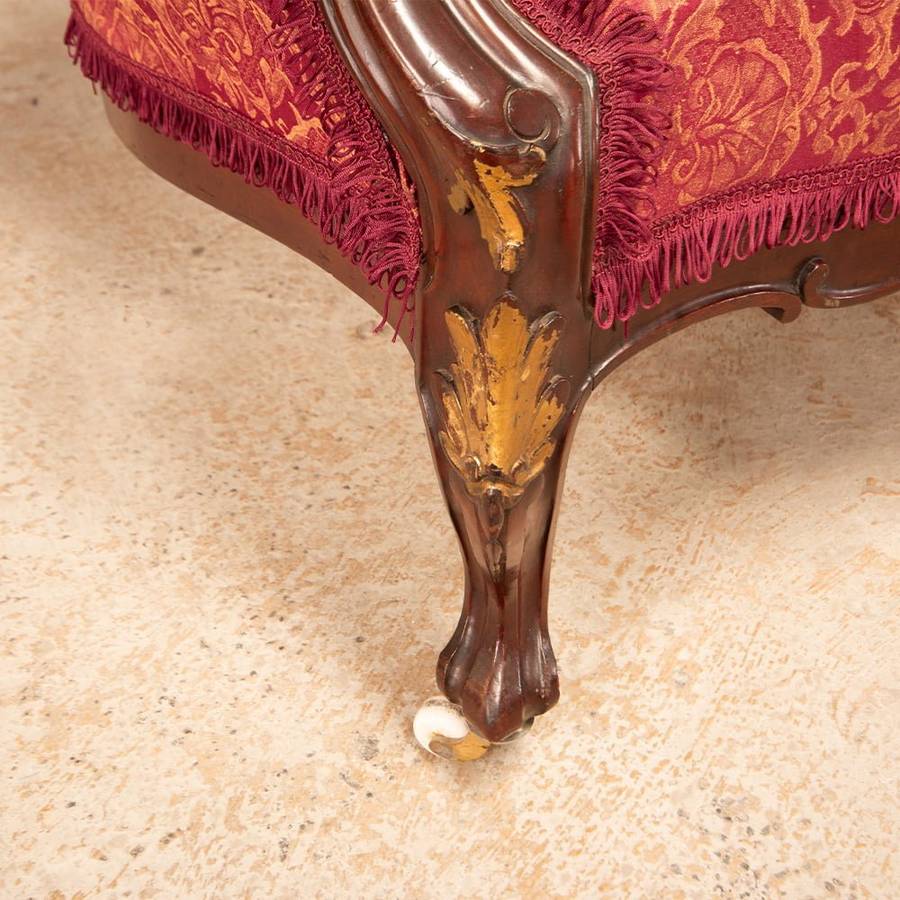 Antique Victorian 3 Seater Sofa