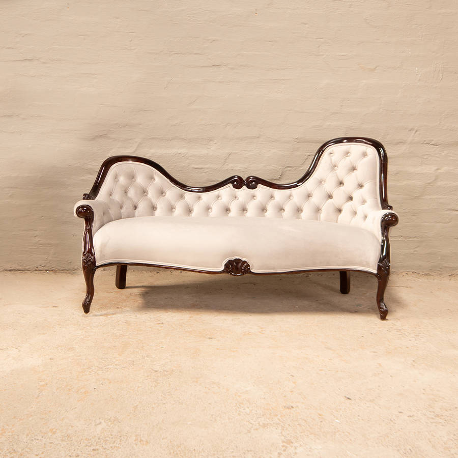 Antique Victorian Chaise Longue