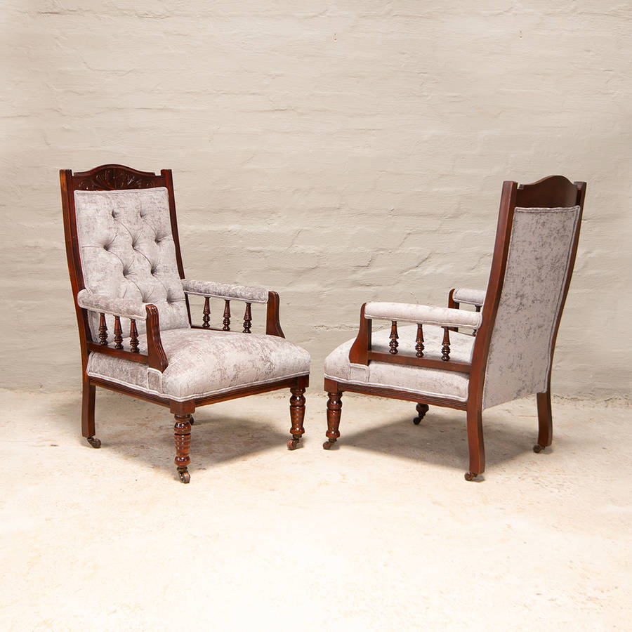 Edwardian style Armchairs