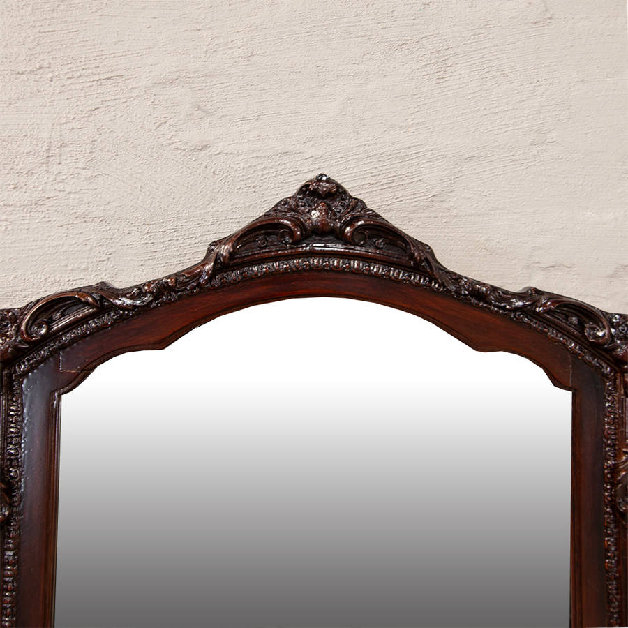Console with Mirror