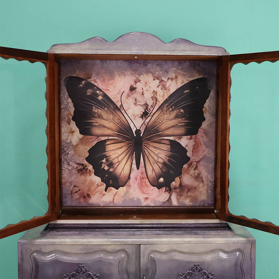 Painted Display Cabinet