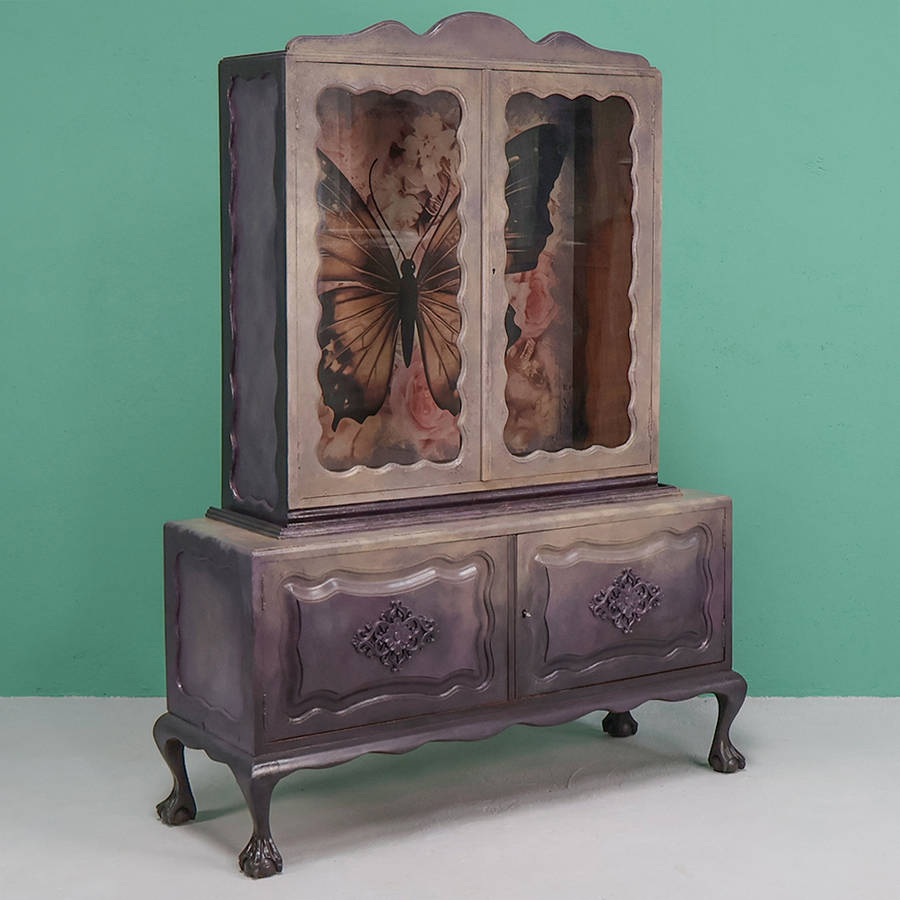 Painted Display Cabinet