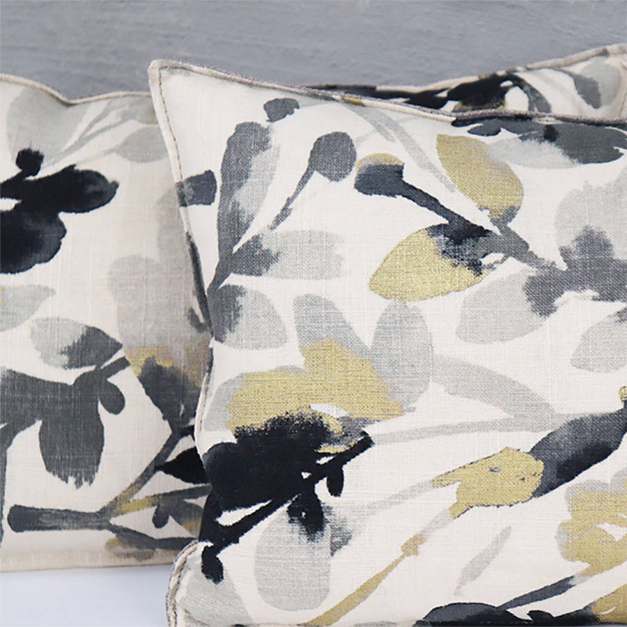 Botanical Leaf Scatter Cushions