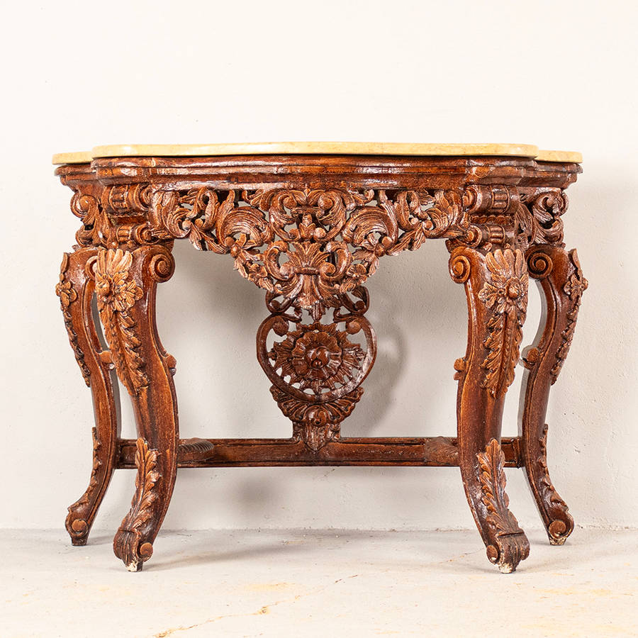 Marble Top Console