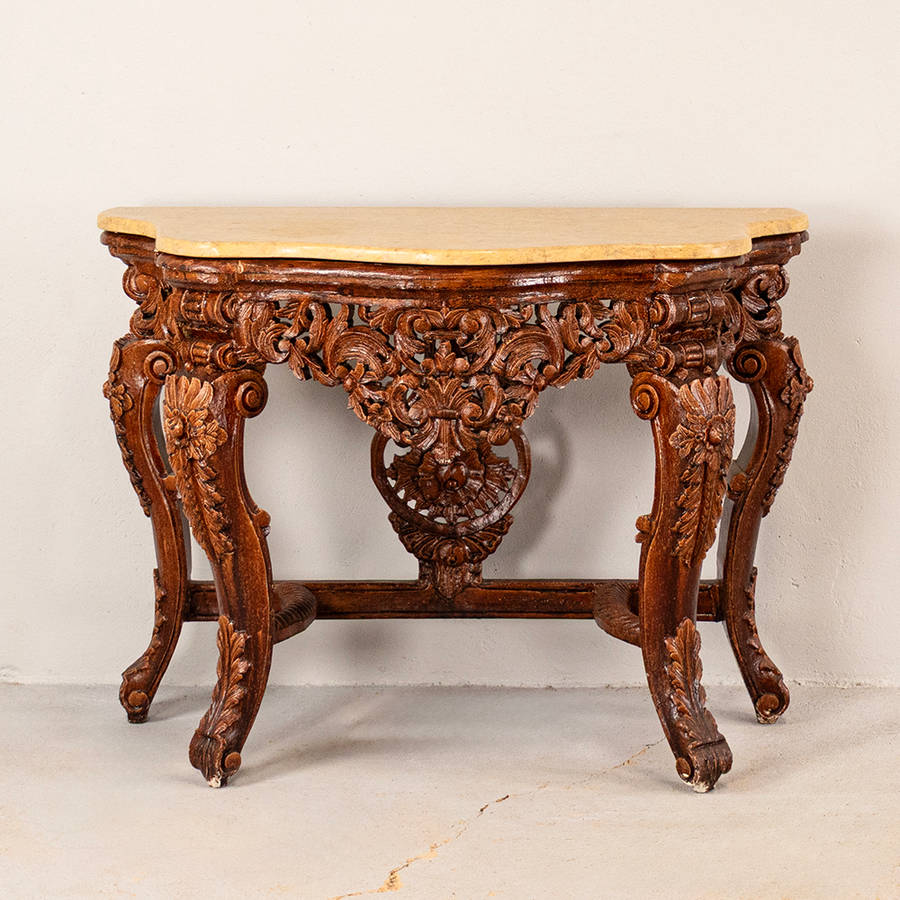 Marble Top Console
