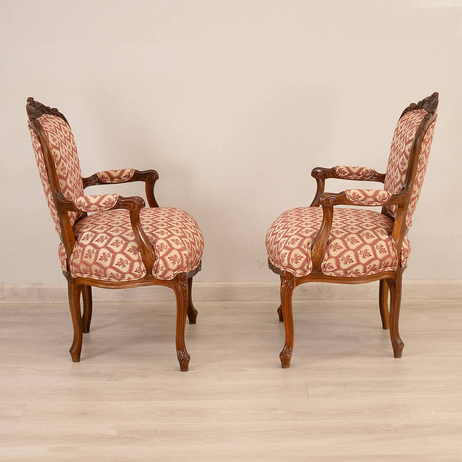 Carved Armchairs