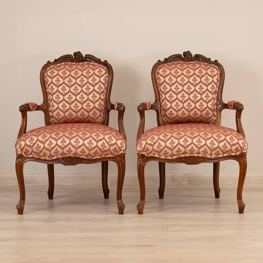 Carved Armchairs