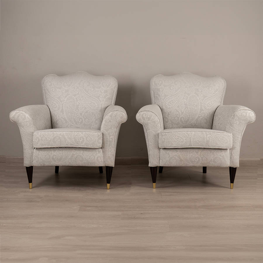 Victorian Armchairs Paisley