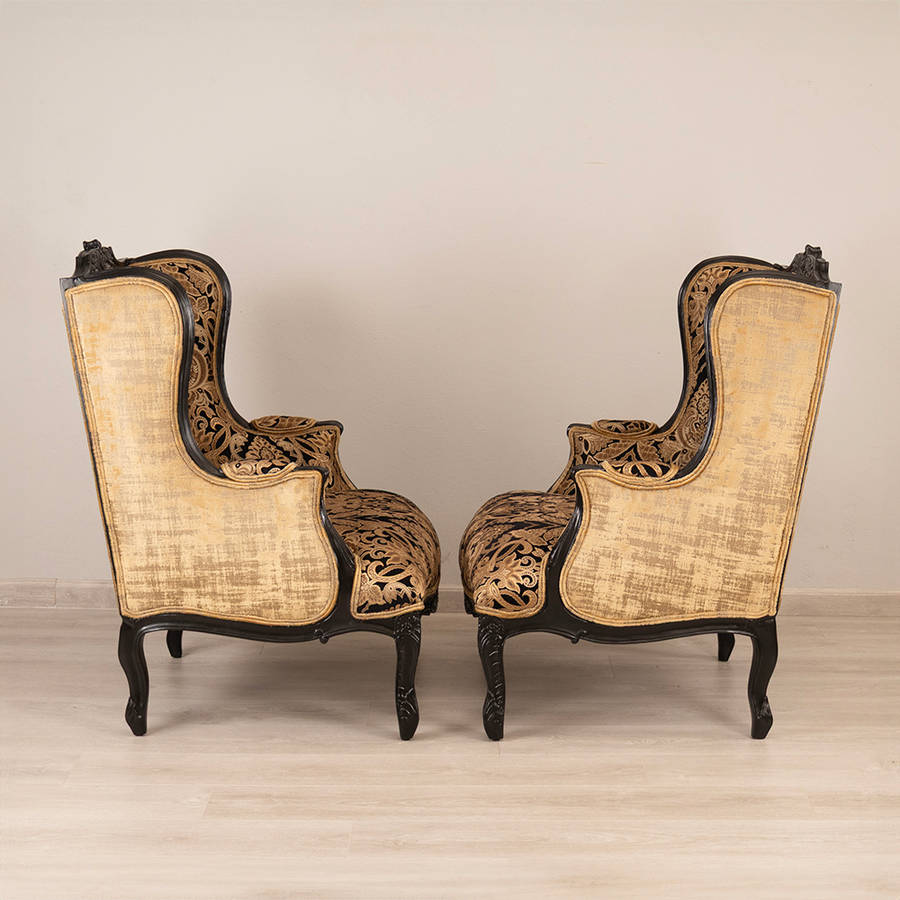 French style Wingbacks
