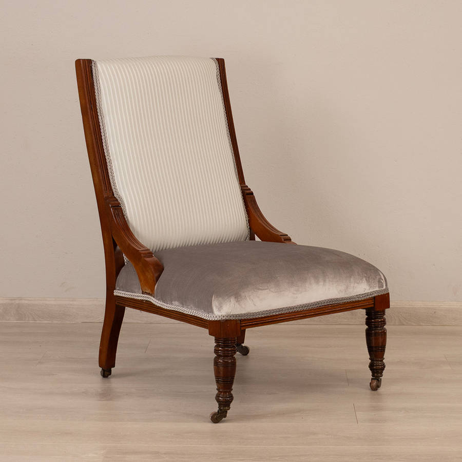 Victorian Low Hall Chair