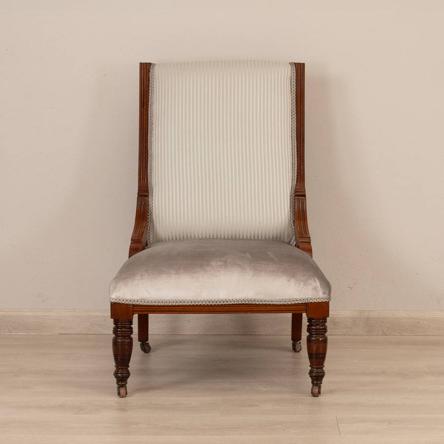 Victorian Low Hall Chair