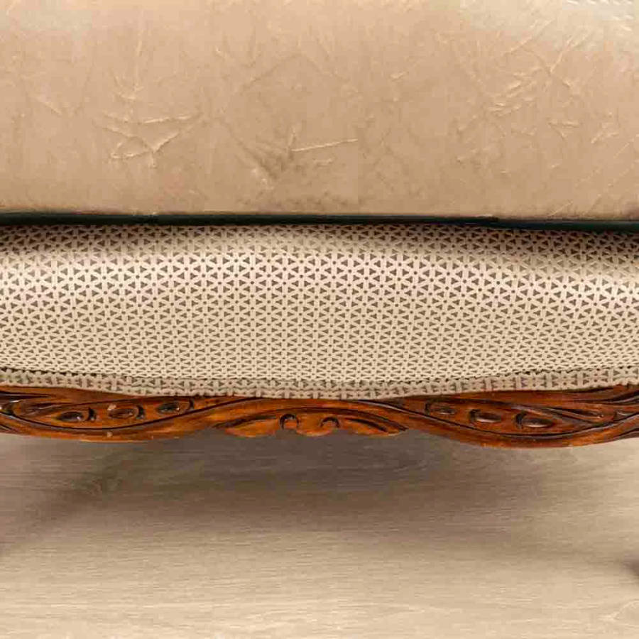 Italian Carved Arm Chairs