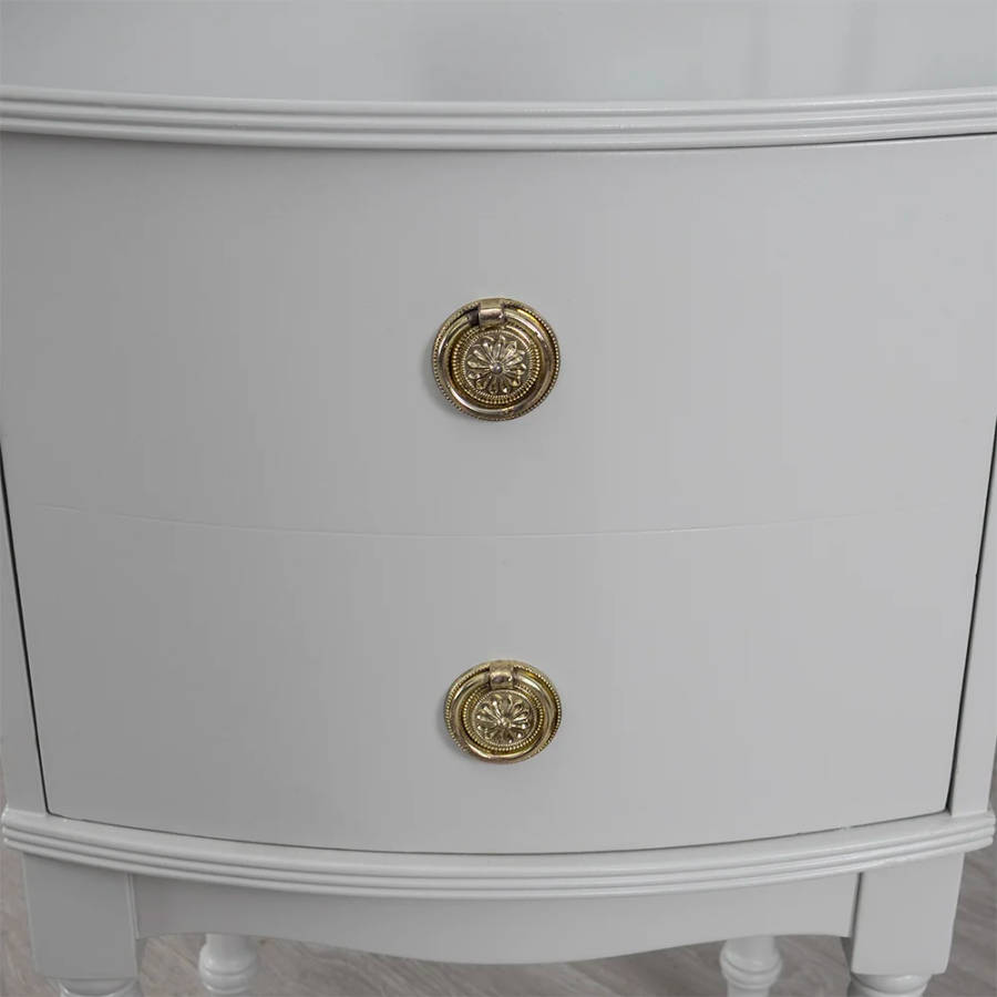 Bowfront Dressing Table