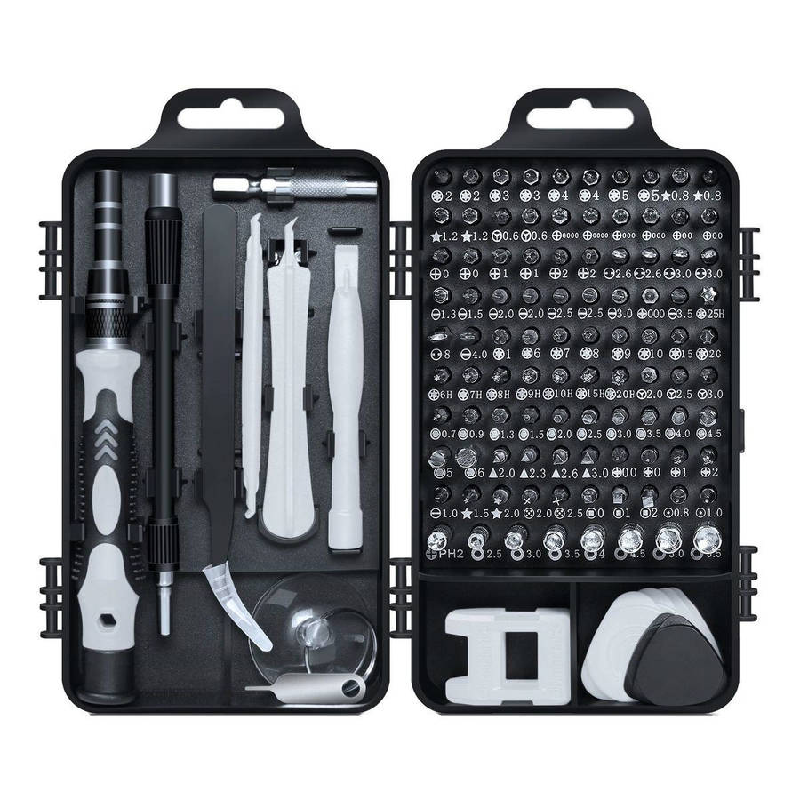 115-in-1 Ultimate Magnetic Precision Screwdriver Bits & Mini Tool Kit Set