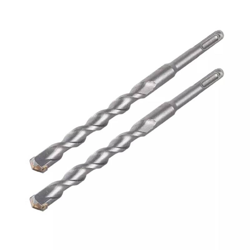 13pcs Masonry Concrete SDS impact drill bits and Chisel In plastic box