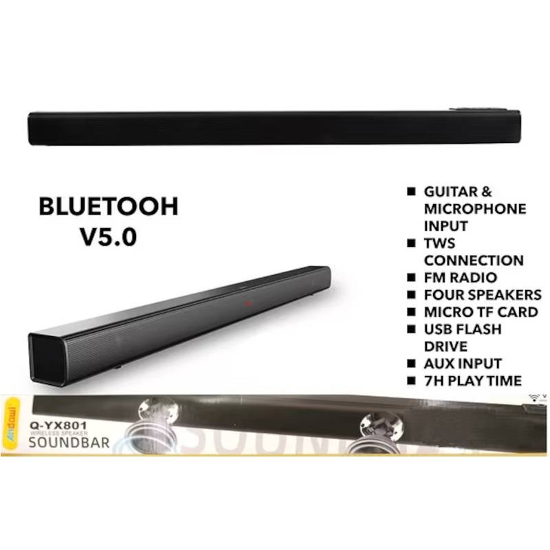 85cm Soundbar Audio Surround Sound System Andowl