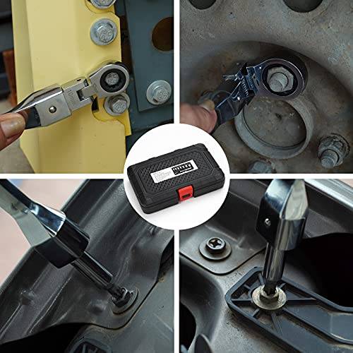 20-Piece flex head ratchet wrenches set