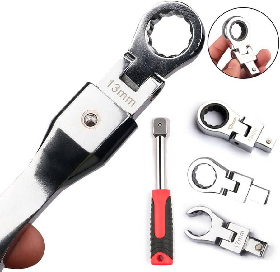 20-Piece flex head ratchet wrenches set