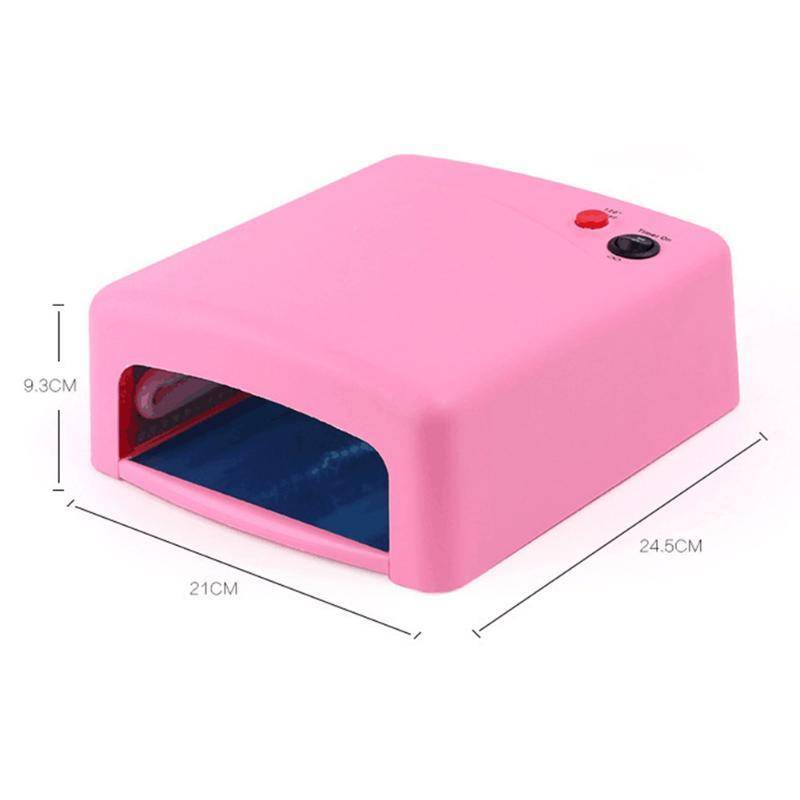 36w Gel Curing UV Nail Lamp (Nail Polish Dryer) Pink