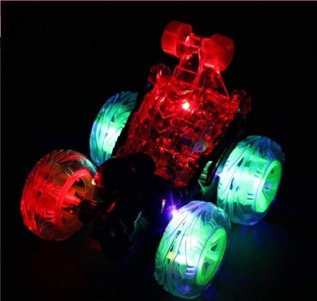 Dance Roll Remote Control car with LED Lights & Music