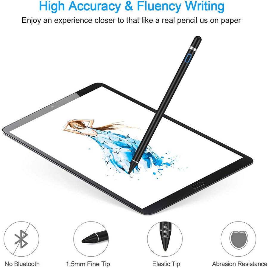 Universal Stylus Q Pencil for iOS &amp; Android Andowl Stylus Pen