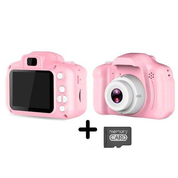 Kids Mini Portable Digital Camera Plus SD Card