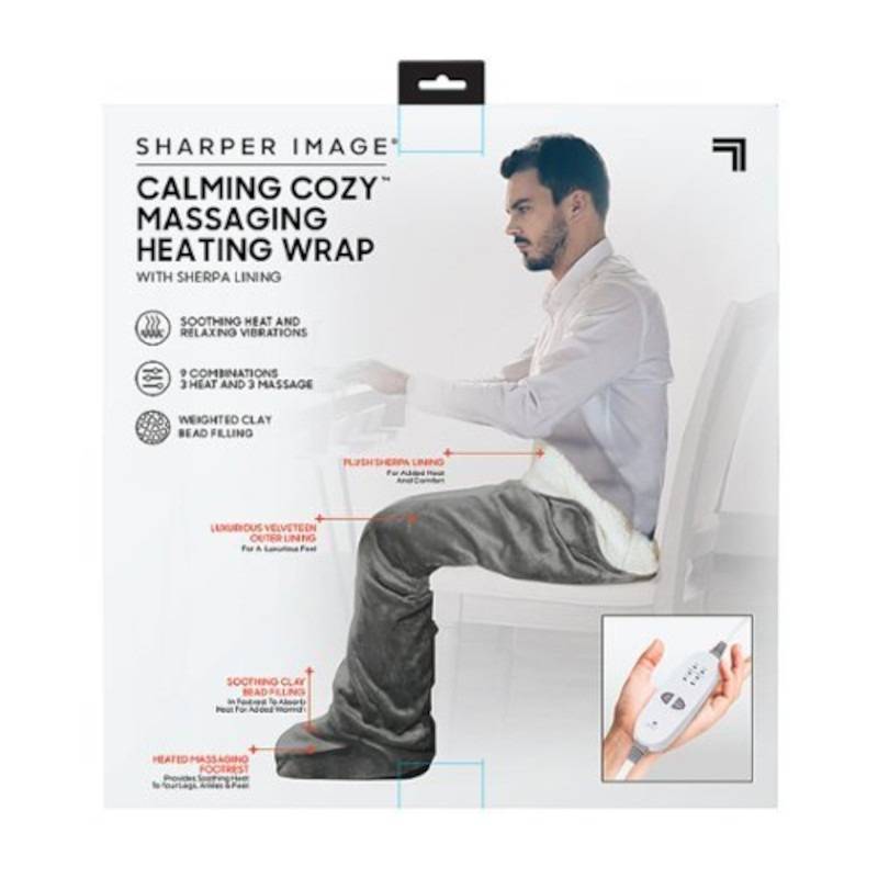 Calming Heat Cozy Massaging Heating Wrap