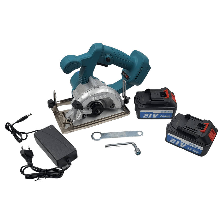 Cordless Circular Saw With Two Batteries