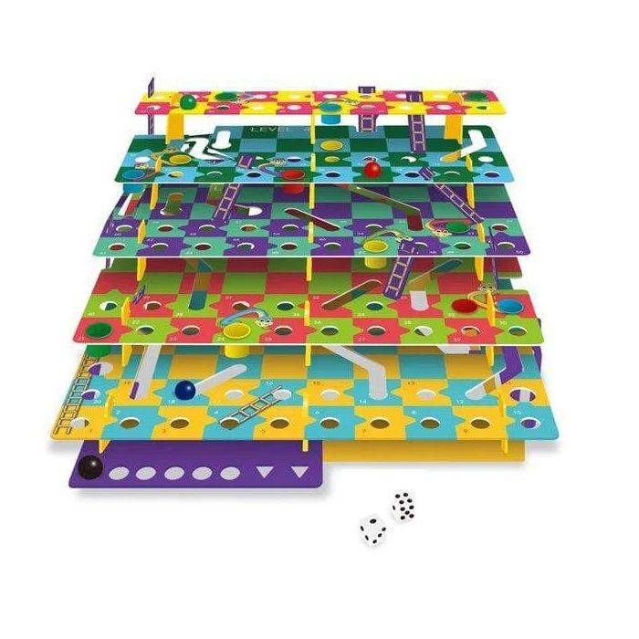 Multi-Level Snakes and Ladders