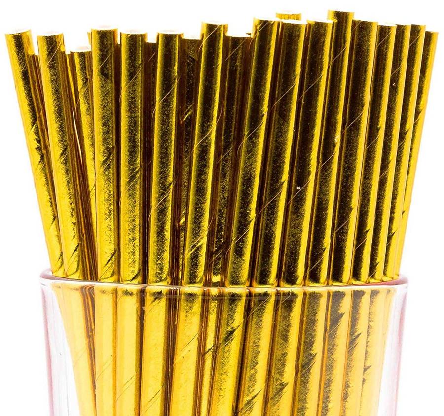 Paper Straw 20cm - 25pcs