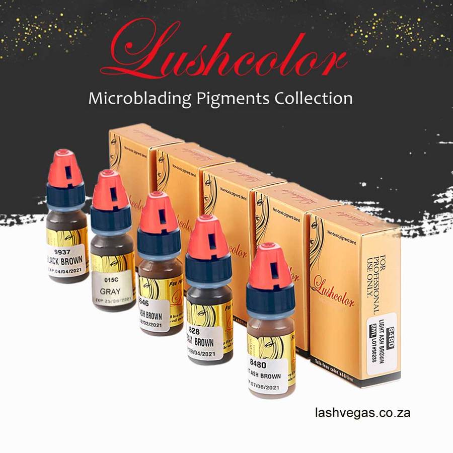 Lushcolor PMU Micropigments Collection - light-ash-brown