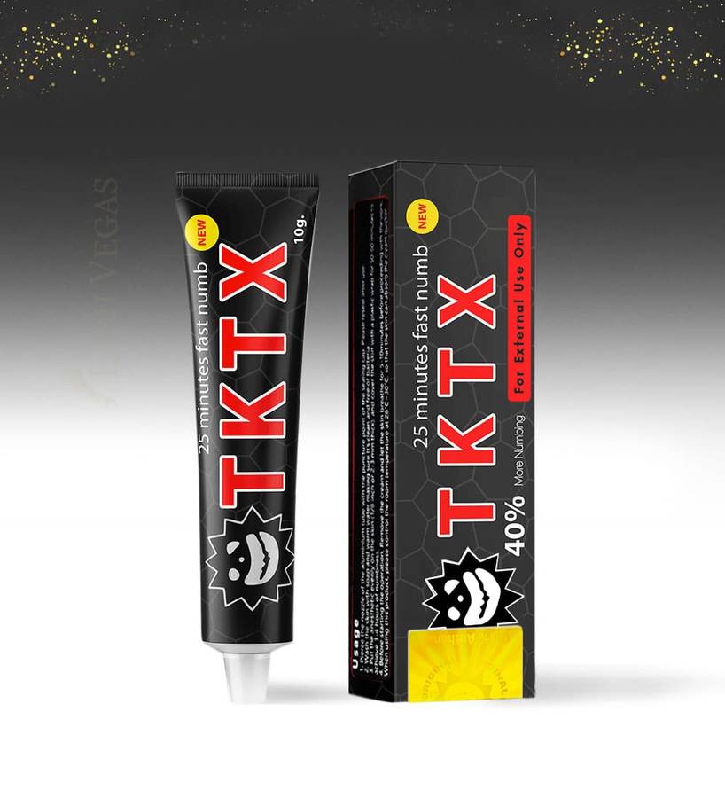 TKTX Topical Anaesthetic Numbing Cream 10g - red