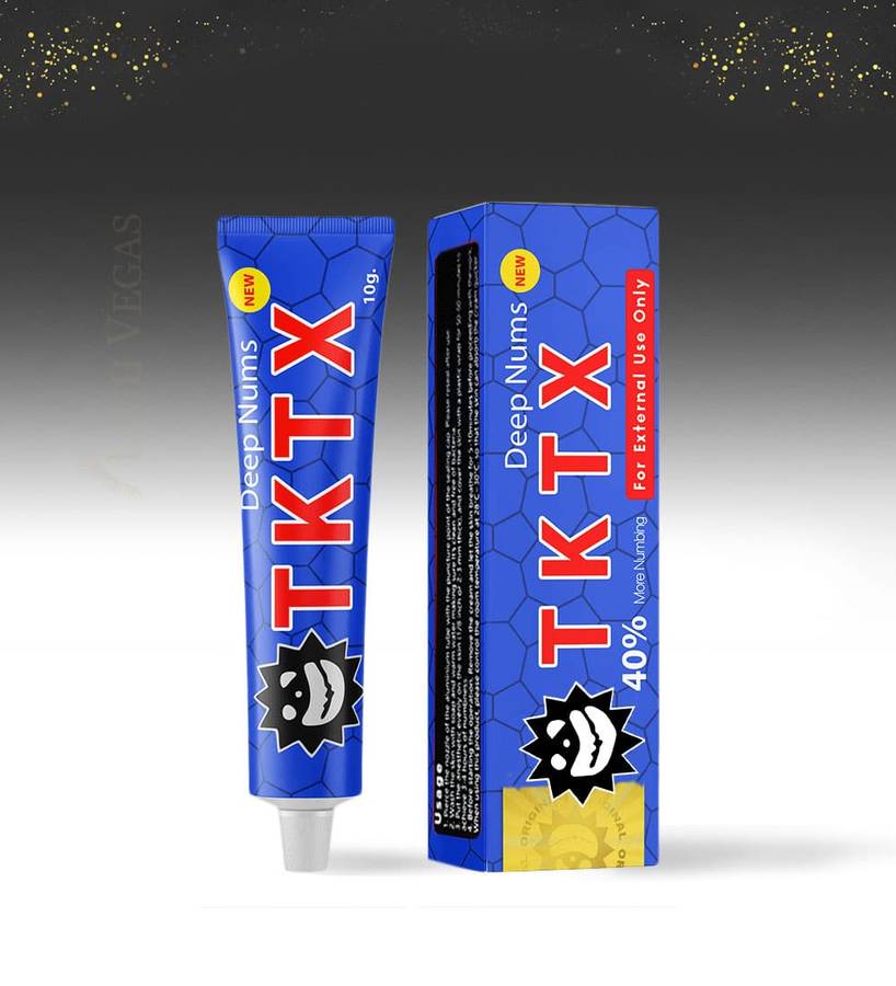 TKTX Topical Anaesthetic Numbing Cream 10g - red