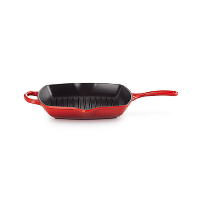 Grill pan/skillet 26cm square Red