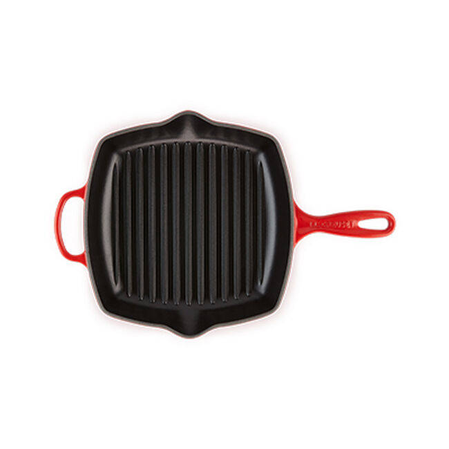 Grill pan/skillet 26cm square Red