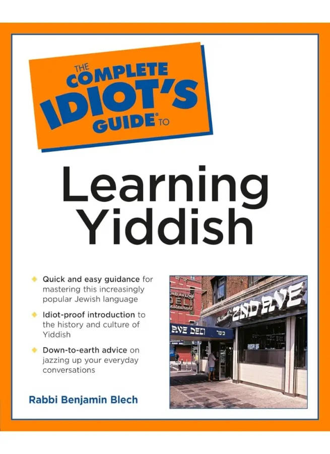The Complete Idiot's Guide to Learning Yiddish