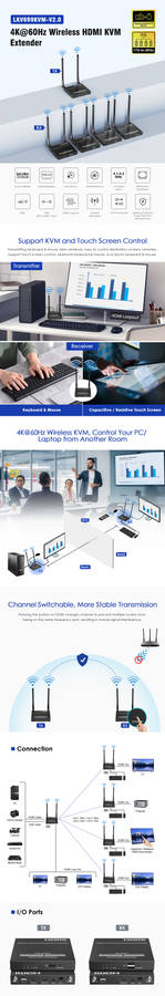 Lenkeng LKV699KVM-V2.0 product features and technical overview