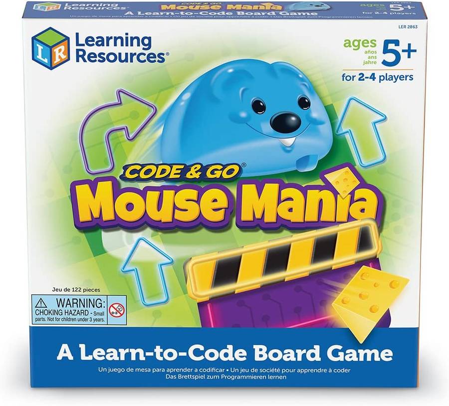 Learning Resources - Code & Go Mouse Mania Board Game