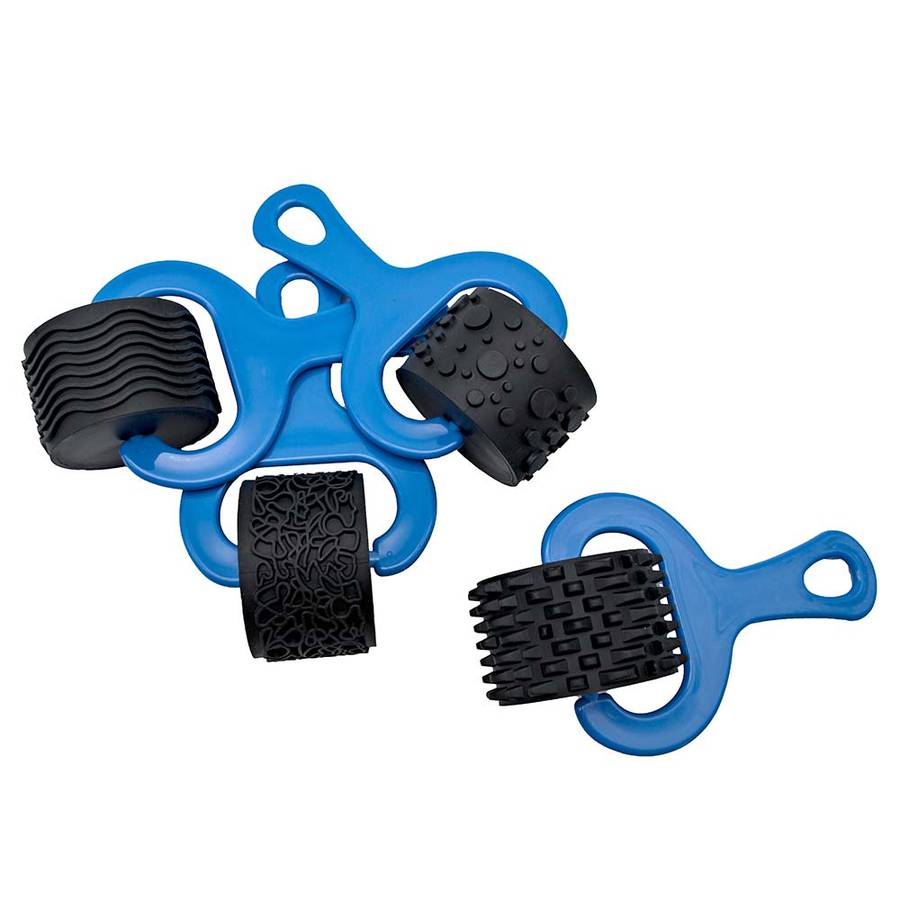Anthony Peters - Paint & Dough Pattern Rollers - Set 1 - 4pcs