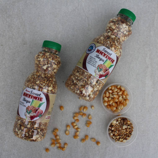 Sweet Nkyiwie Boga Roasted Corn & Nuts