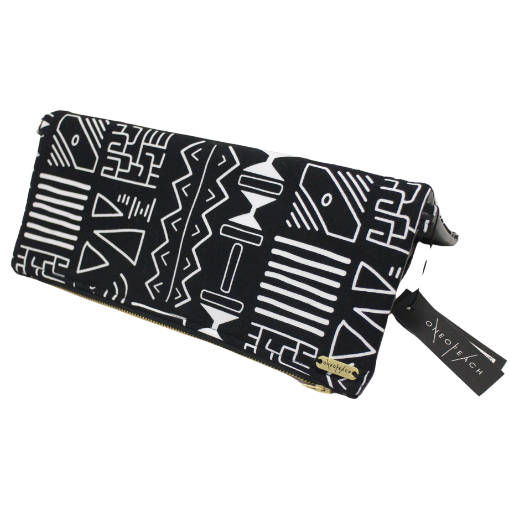 BW Tribal Fold-Over Clutch Bag