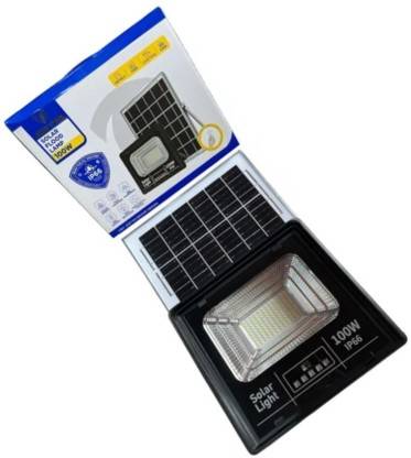 Jortan 100W Solar Flood Light Solar Light Set